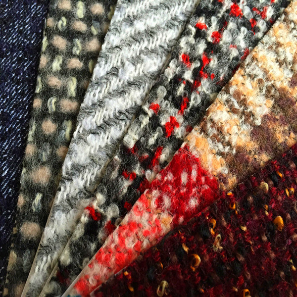 Tweed Wool Fabric for Jacket, Woolen Jacket Fabric Made of Wool