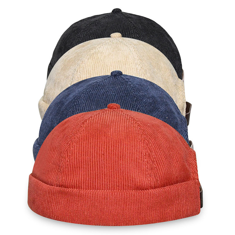 Fashion Men's Corduroy Sailor Baseball Hat