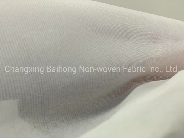100%Polyester Woven Fabric Narrow Woven Fabric Warp Knitted Interlining