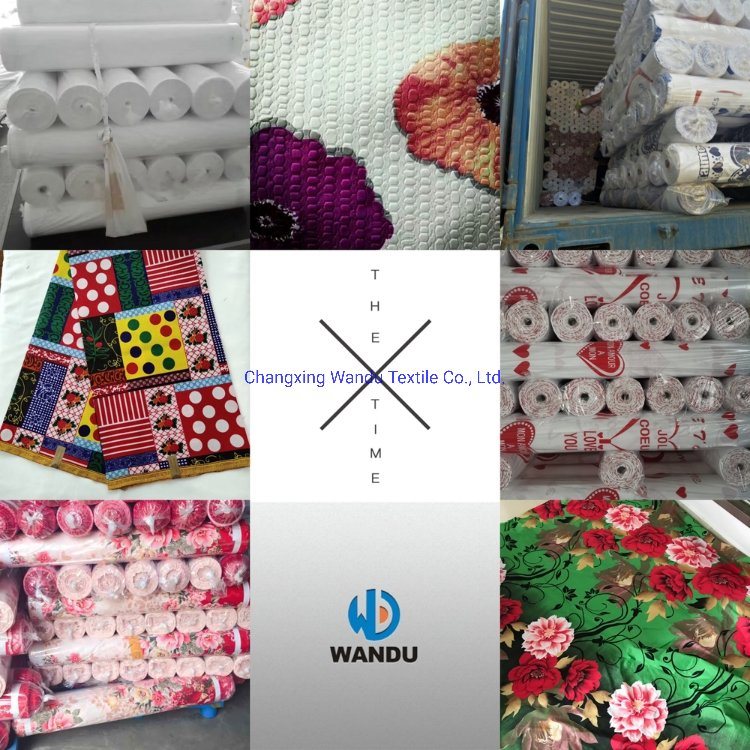 Brushed Printed Linen, Polyester Fabric, Textile China, Cheap and Good Quality