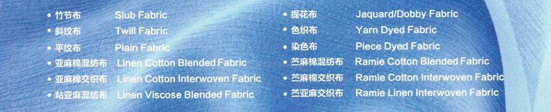 Linen Viscose Interwoven Reactive Printing Fabric for Garments and Lady's Dresses 3024#