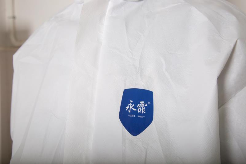Disposable Protective Suit SMS Non-Woven Fabric Medical Gown