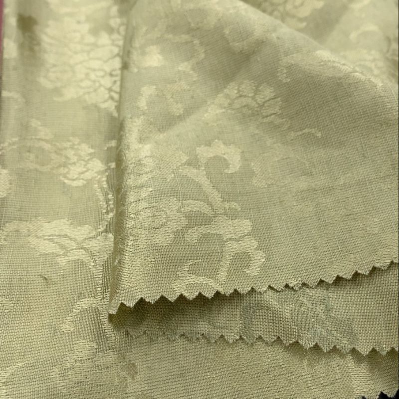 Pure Silk Fabric Wholesale Mulberry Silk Fabric Silk Hemp Fabric Supplier jacquard Good Quality Fabric