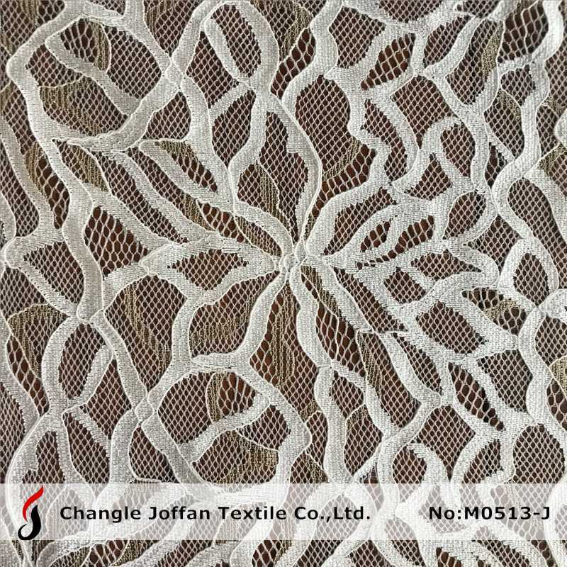 Textile Indian African Lace Lurex Metallic Lace Fabric (M0513-J)