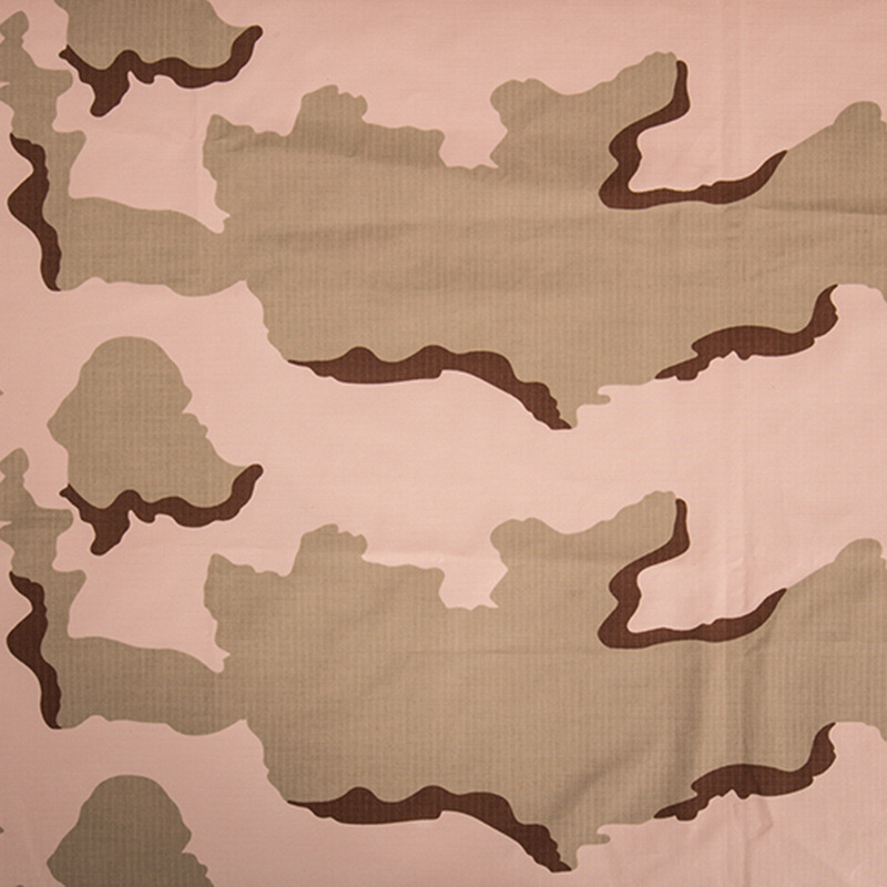 Desert War Polyester Cotton Military Camouflage Fabric