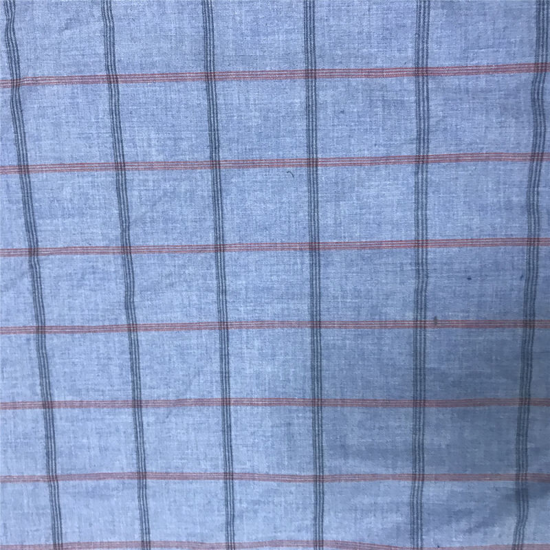 Yarn Dyed Check Fabric Linen fabric Linen Cotton Fabric