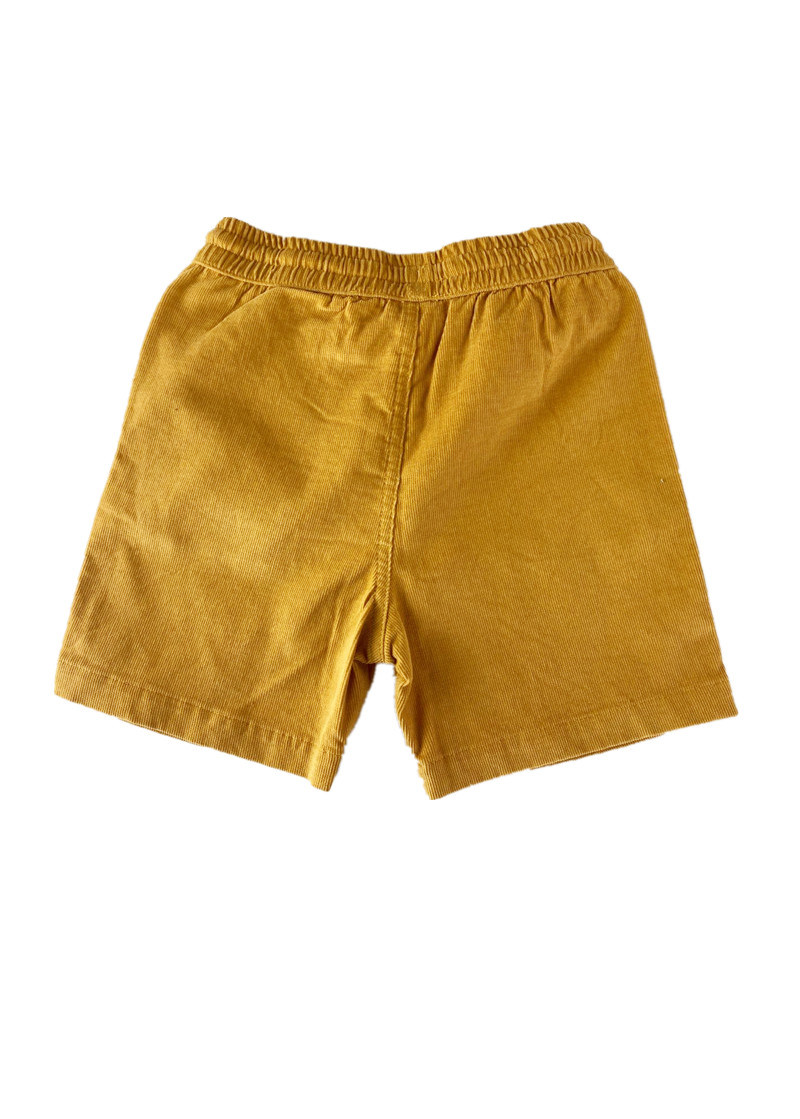 100% Cotton Corduroy Boy's Woven Shorts