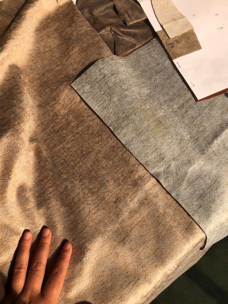 100%Polyester Printed Fabric Super Soft Velvet Waterproof Sofa Fabric (YZR202)