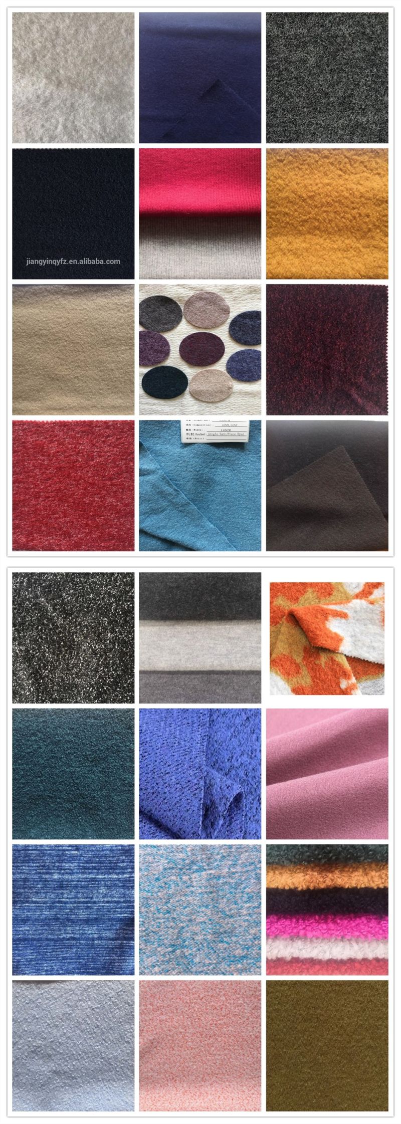 Polyester Blended Fabric & High Strech Fabric & Wool Knitted Fabric