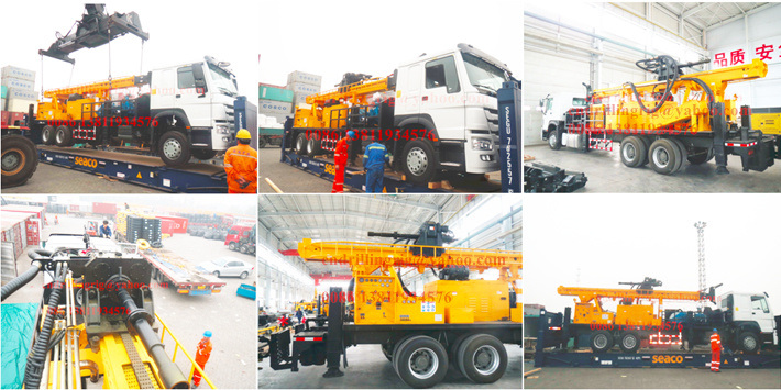 CSD300 Truck Mounted Rotary Water Bore Well Drilling Ririg DTH Drill