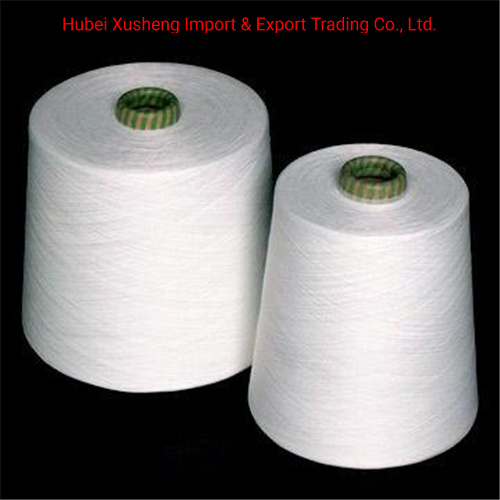 Polyester Spun Yarn for Fabric RW 20s/2 30s/2 40s/2