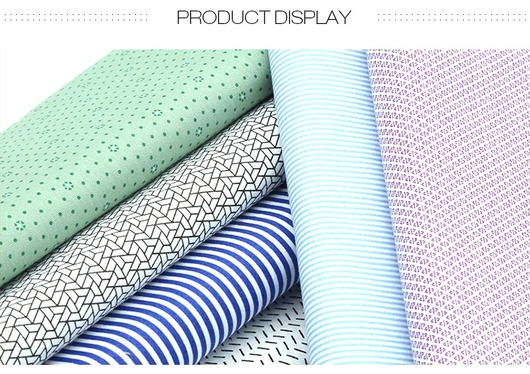 Pocketing Polyester Cotton Fabric 110*76 Printed Fabric for Business Suit