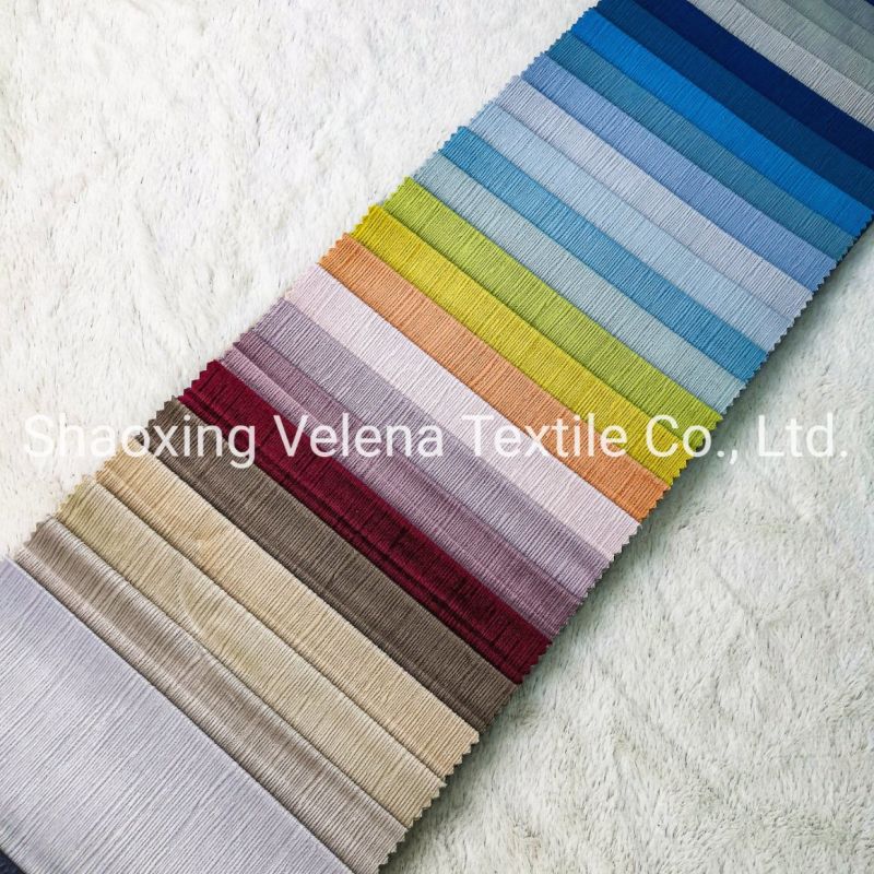 Polyester Holland Velvet with Burn-out Textile Fabric Upholstery Furniture Fabric for Sofa