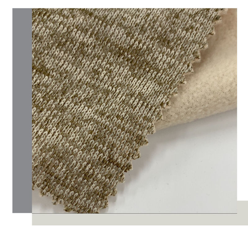 Fabric Supplier Textiles Garment Fabric for Sweater Coarse Needle Fabric100 Polyester Cation Fleece Knitted Sweater Fabric