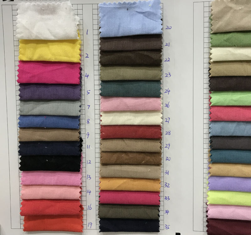 Cotton 21 Corduroy Fabric 21 Pits Non-Elastic Corduroy Cloth Jacket Hat Pillow Corduroy Fabric