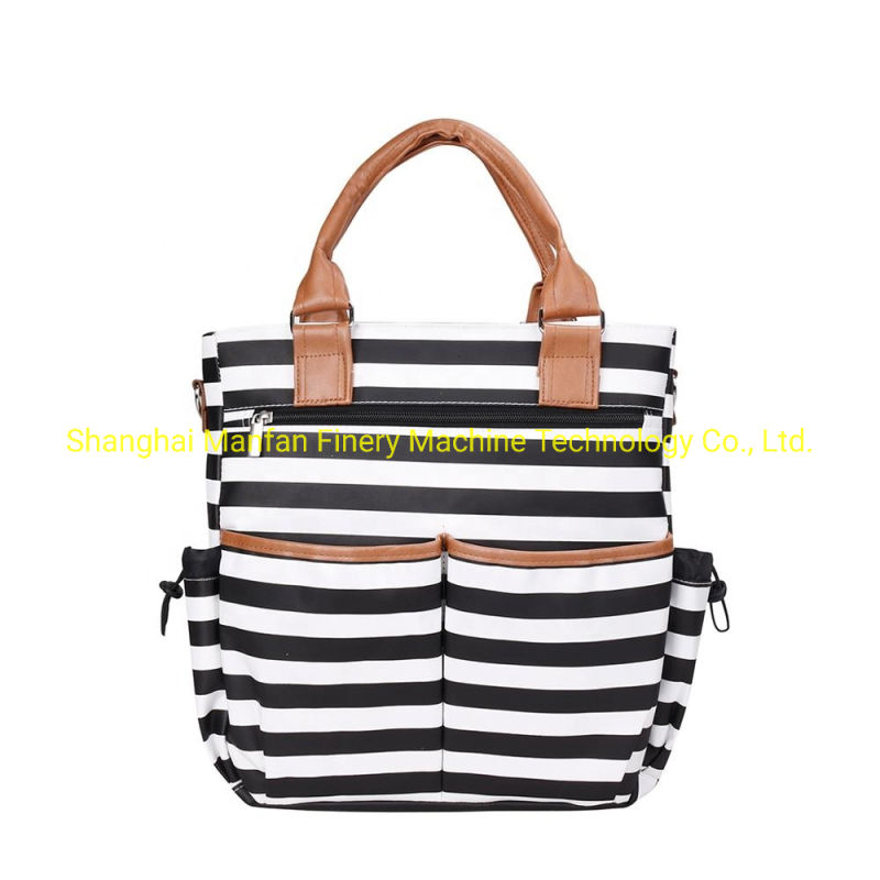 Back Pack Bags in Stripes or Solid Color Fabric for Mummy