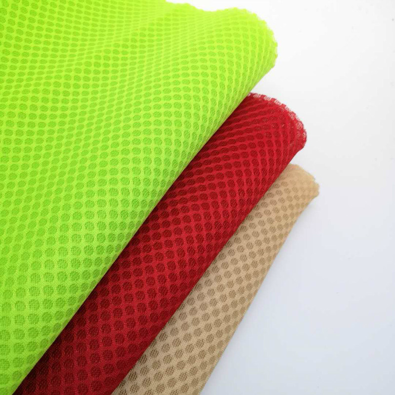 Plain Braided Woven Raffia Fabric Polyester Spandex Mesh