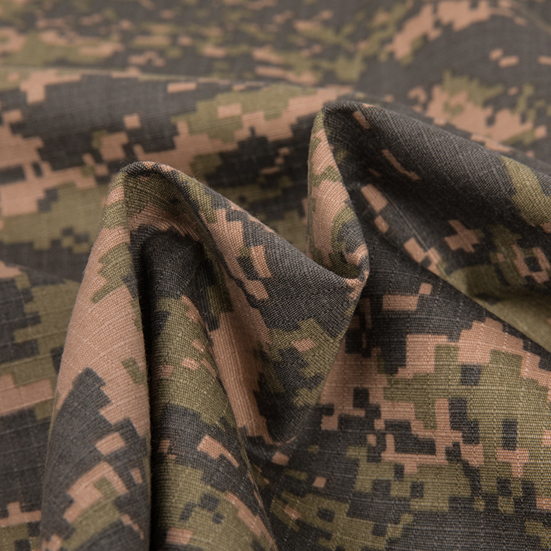 Battle Polyester Cotton Camouflage Military Fabric