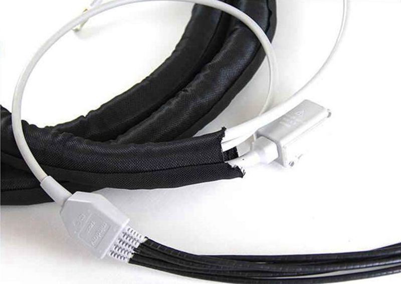 V0 Woven Fabric Woven Wrap Cable Protection Sleeve