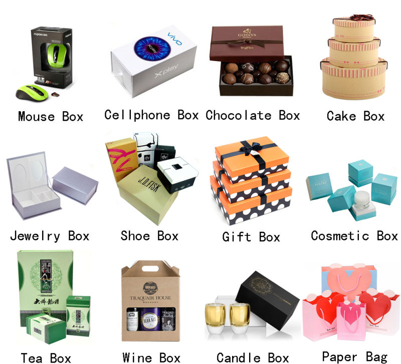 Fancy Paper Printing Coated Rigid Box Cosmetic Packaging Box