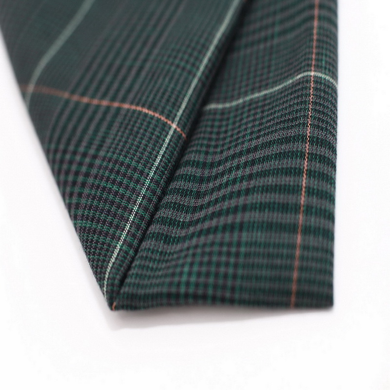 Yarn Dyed Fabric Polyester Linen Fabric Fashion Fabric New Fabric