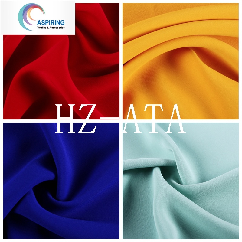 Heavy Chiffon Fabric Textile for Dress 100% Polyester Chiffon Fabric