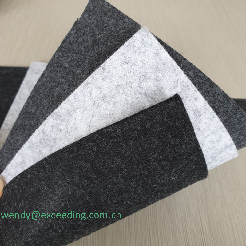 100% Recycled Polyester Fabric Nonwoven RPET Felt Fabric