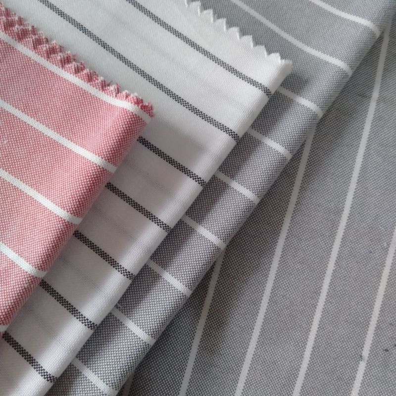 100% Cotton Combed Oxford 40+40*32/2 110*52 57"58" Shirt Fabric