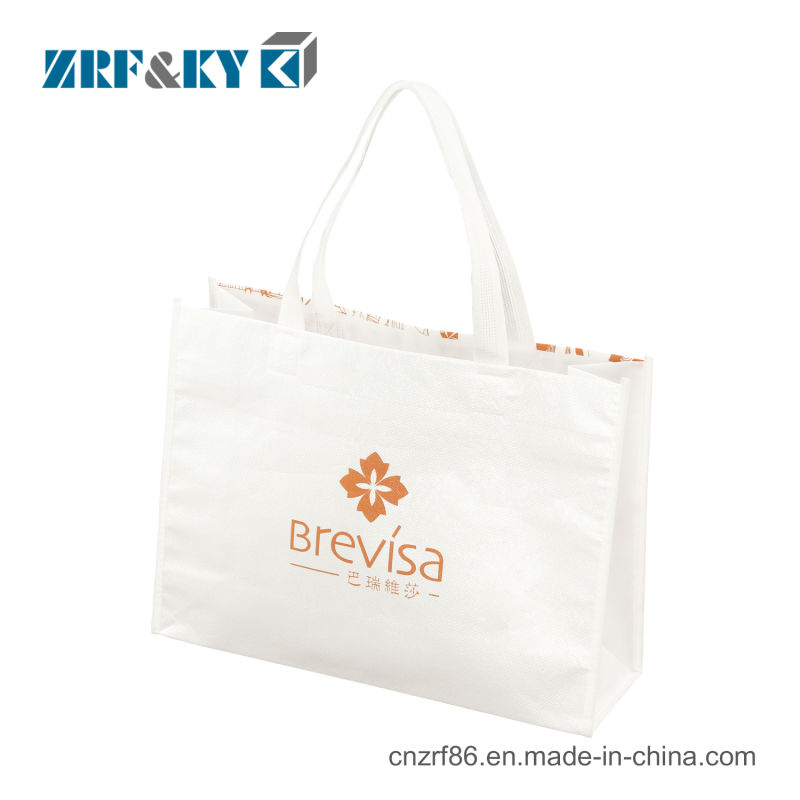 Custom Printed Biodegradable PP Non Woven Tote Nonwoven Shopping Bag