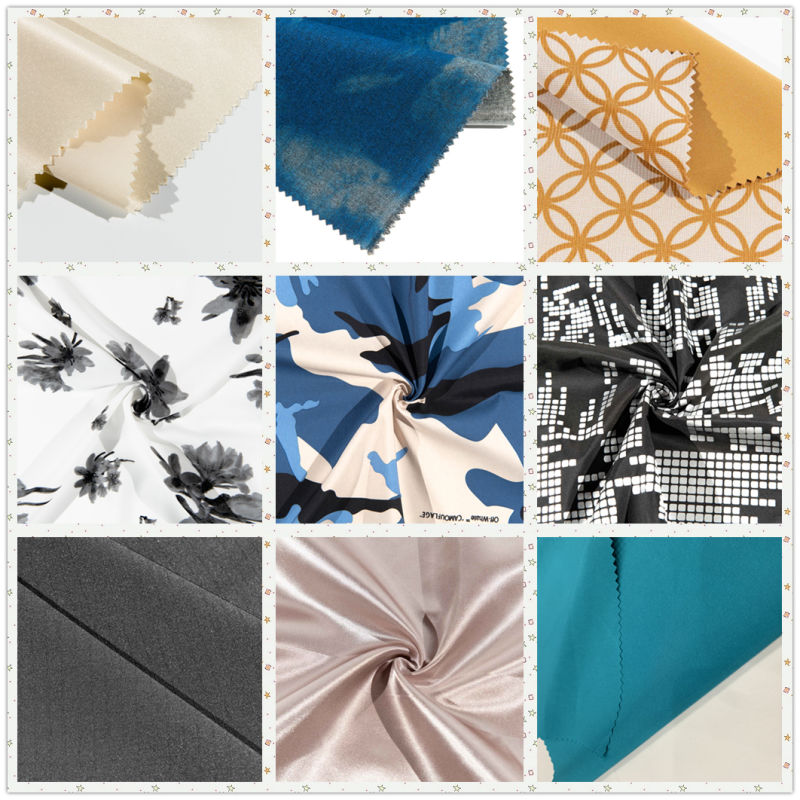 Oil Resistant Elastic Fabric 41.5% Polyester 41.5% Nylon 17% Spandex Scuba Knit Fabric