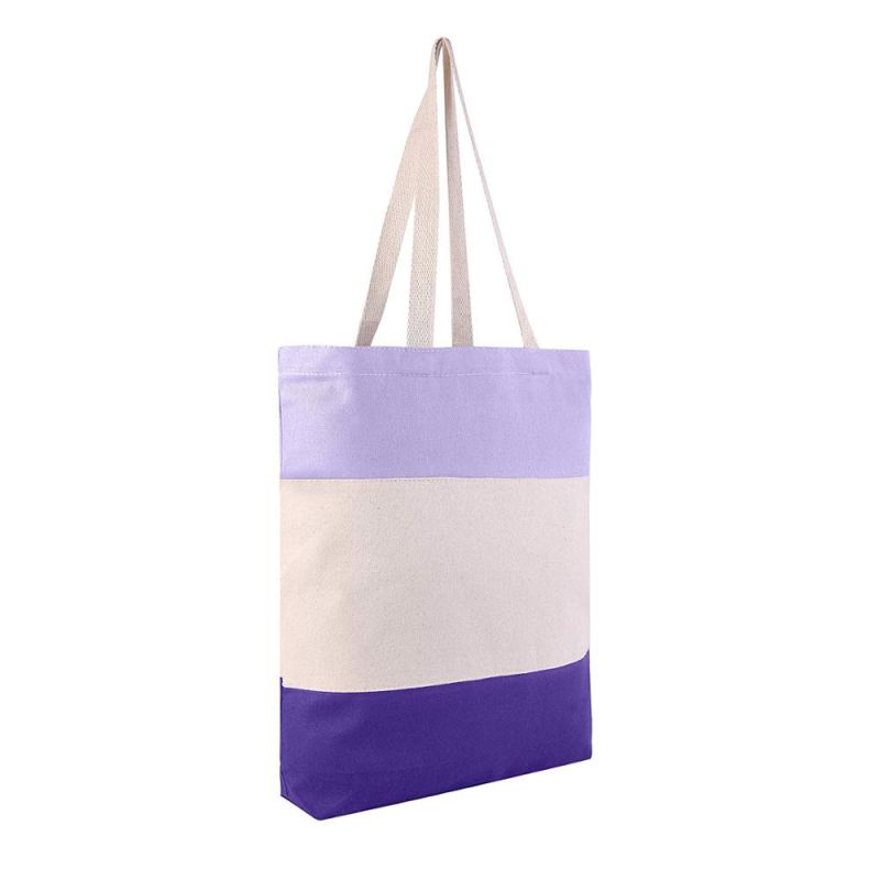 Cotton Fabric Sturdy Canvas Plain Tote Bag
