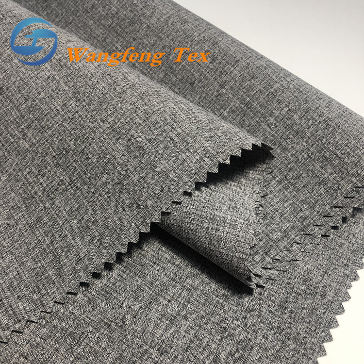 Polyester and Cationic 75D Pongee Spandex Fabric for Jacket