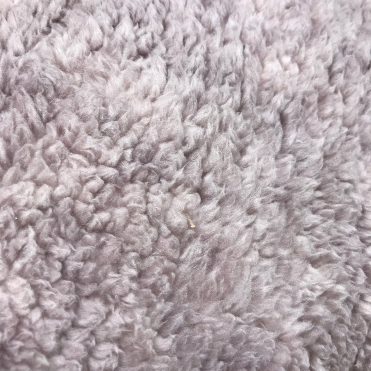 Melange Yarn Sherpa Fleece Fabric