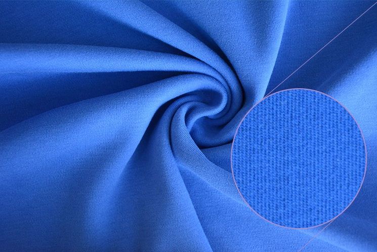 Non-Shrink and Comfortable 94 Cotton 6 Spandex Interlock Fabric
