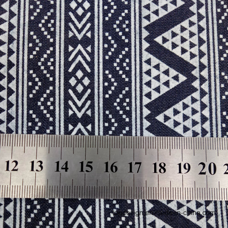 4.5oz Cotton Denim Printed Fabric Made in China