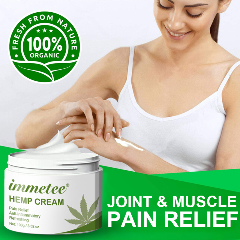 Private Label Hemp Cream Organic Cbd Hemp Oil Hemp Pain Relief Cream