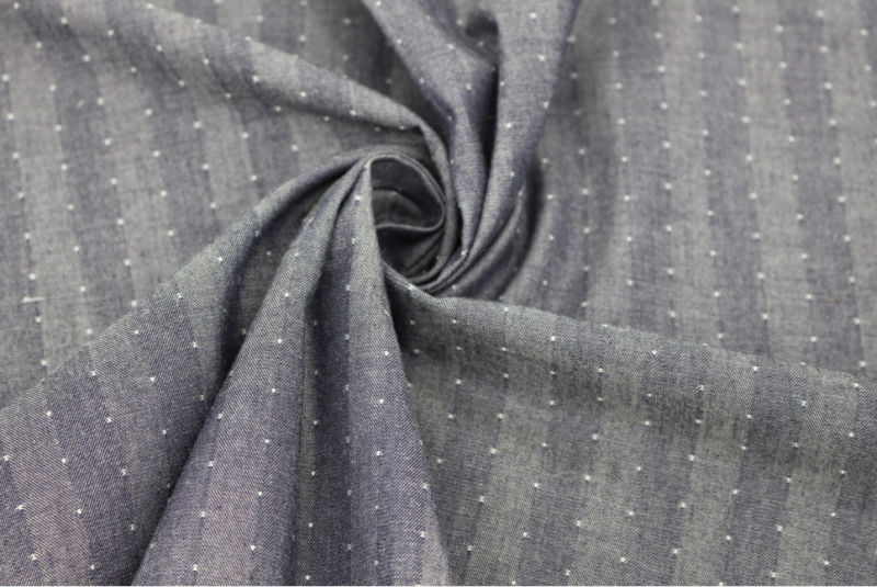 100 Cotton Fabric China Indigo Manufacturer Cotton Casual Shirt Fabric Textile Garment Fabric