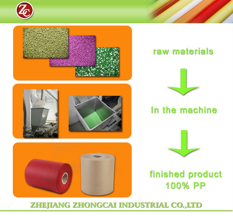 Wholesale 100% PP/Polypropylene Spunbond Nonwoven Fabric/Non Woven Raw Material