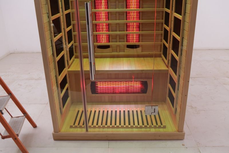 Low Emf Two Person Far Infrared Sauna Room Sale