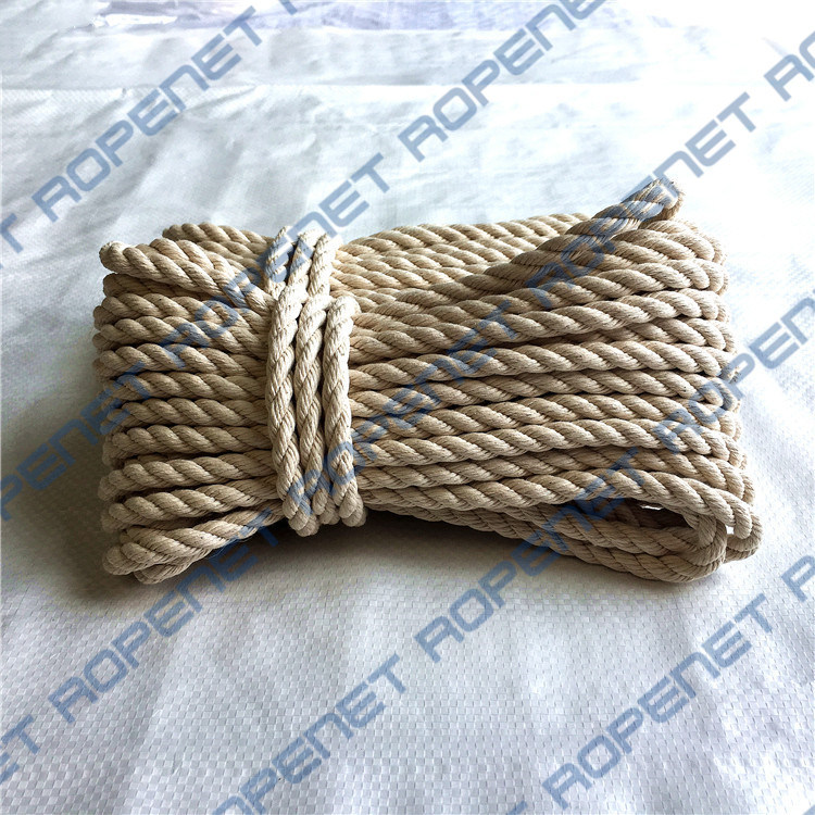 100% Cotton Fabric Type and Fabric Material Cotton Rope