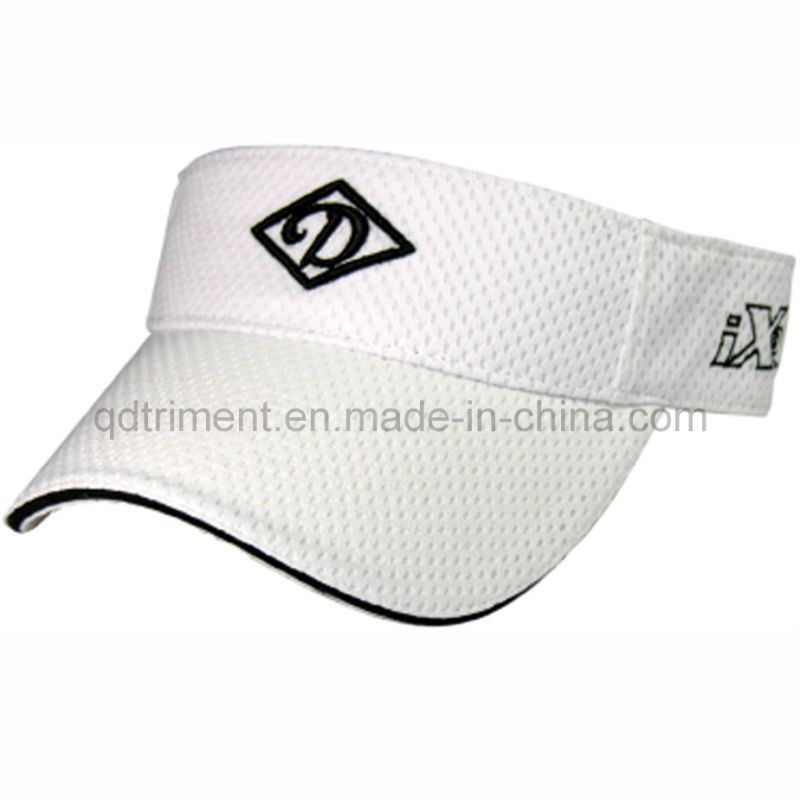 100% Polyester Breathable Fabric Golf Sun Visor Hat (TRNV096)