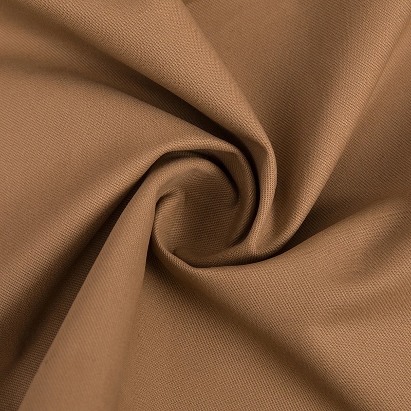 65%Polyester 32% Cotton 3% Spandex Woven Elastic Twill Fabric for Garment