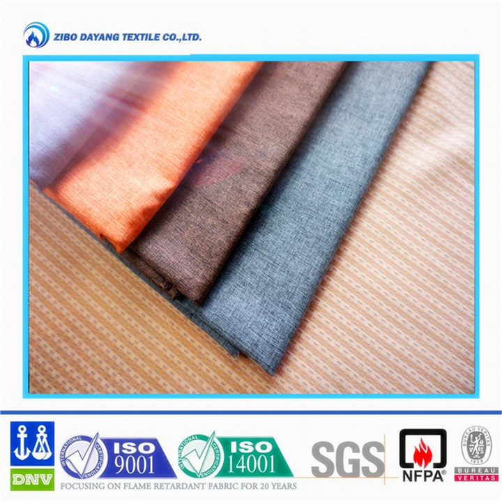 Polyester & Rayon Fabric Tr Woven Yarn Dyed Fabric