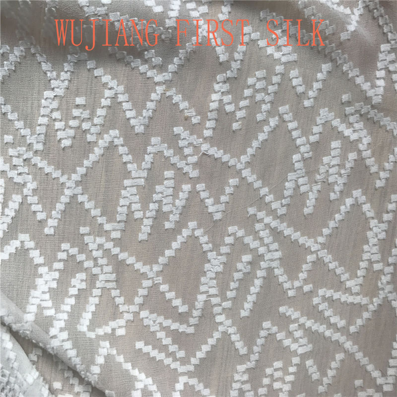 Clip Fabric, Silk Clip Fabric, Silk Cotton Clip Fabric