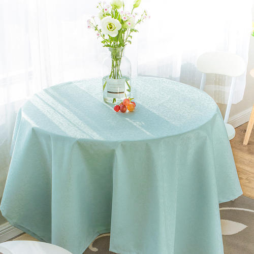 Hot Sale Indoor Outdoor Printed Fabric Round Tablecloth