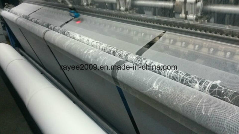 European USA Market Wrap Weft Knitted Polyester Mesh Fabric