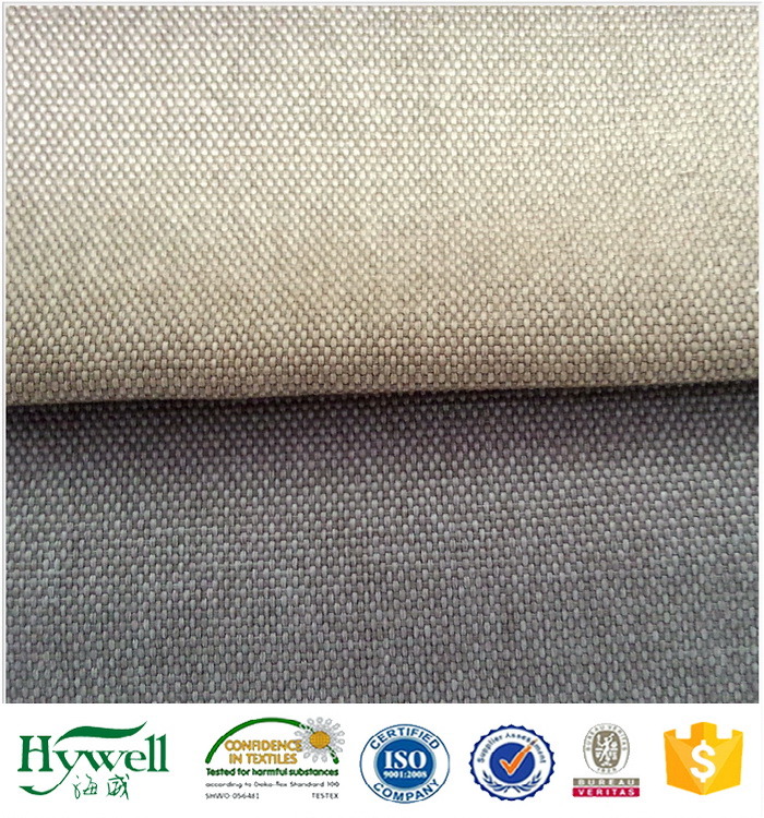 2018 Polyester Linen Fabric for Sofa and Furniture