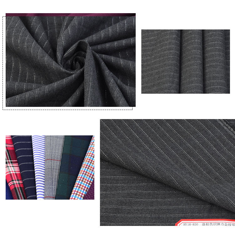Wholesale Rayon Fabric Polyester Stripe Fabric for Garment