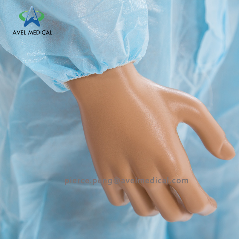 Factory Direct Nonwoven Protection Suit Isolation Clothing Nonwoven Protective Suit