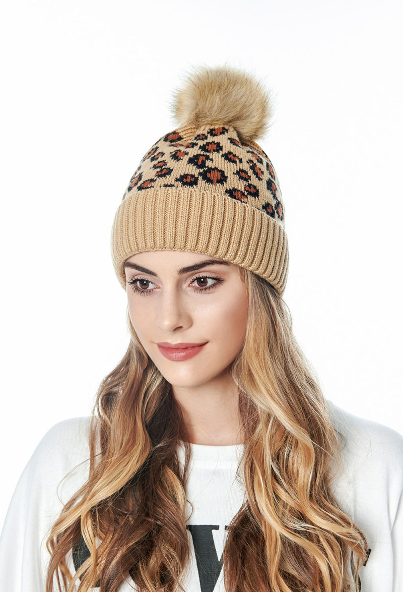 Wholesale Winter Hats Unisex Pure Color Plain Knitted Hat for Women Men